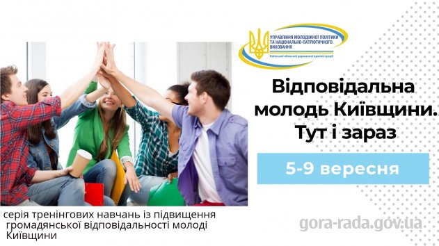 Відповідальна молодь Київщини. Тут і зараз.