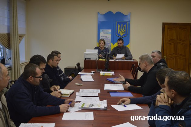 Пряма трансляція обговорення проекту зі встановлення систем відеоспостереження в селі Гора