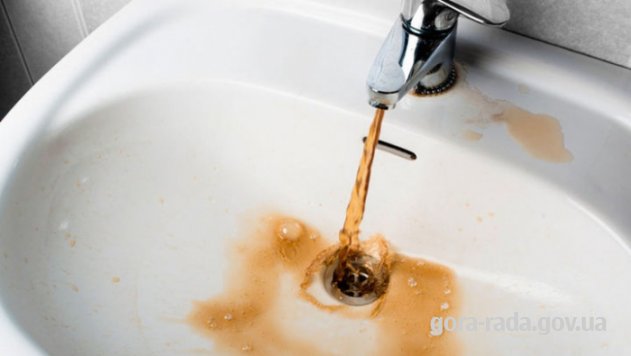 Брудна вода з крану