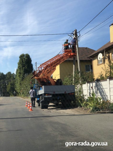 Тривають роботи по встановленню системи відеоспостереження
